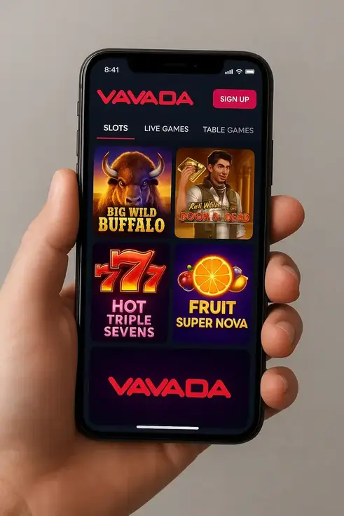 Вавада мобильное приложение